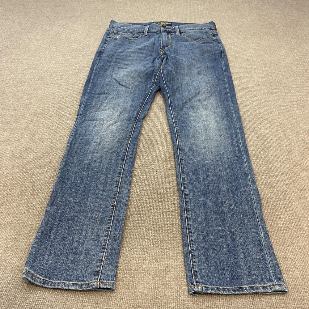Lucky Brand 410 Athletic Fit Jeans Mens 31x32 Blue Med Wash Straight Denim Pants